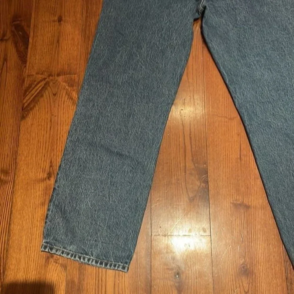 Re/done button fly straight leg jeans 28 nwot 90s jeans